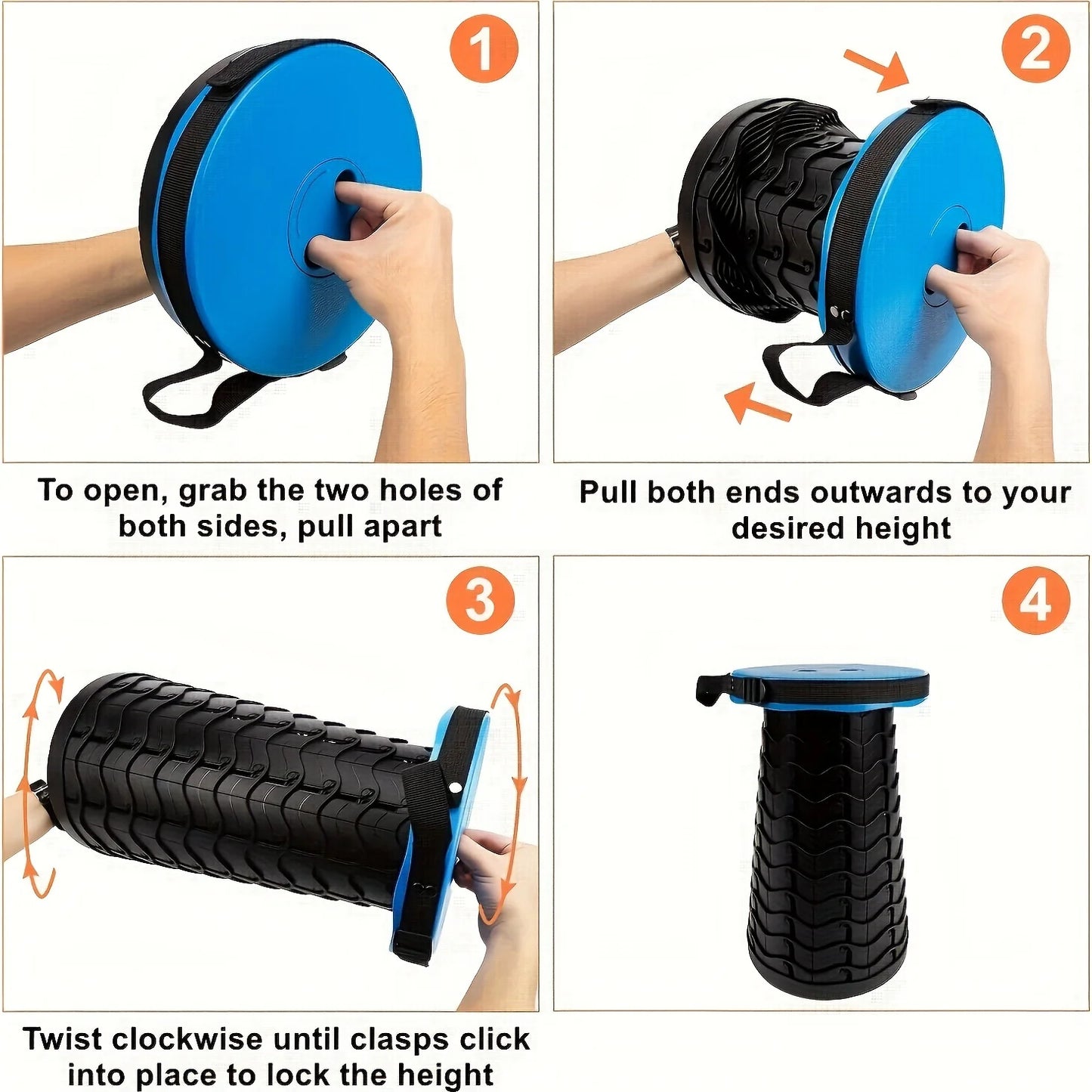FlexSeat™ Portable Stool by Ainiki