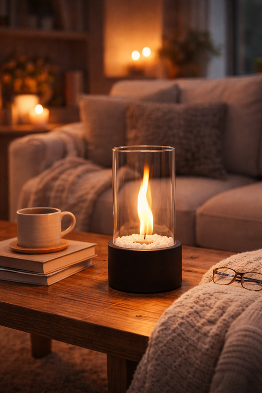 Nordic Flame™ Tabletop Fireplace by Ainiki