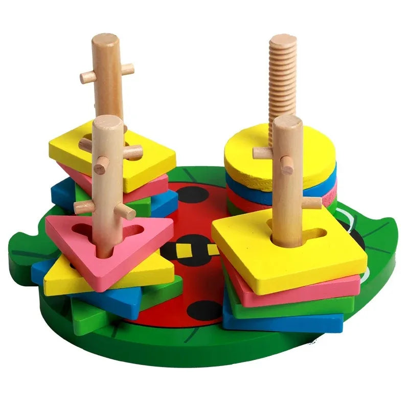 SmartStack™ Wooden Puzzle by Ainiki