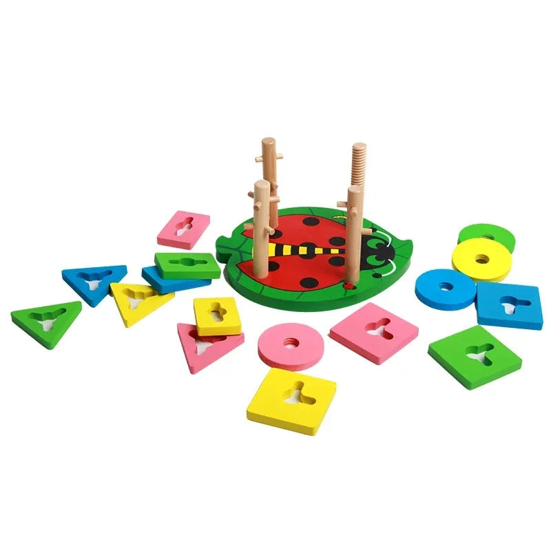 SmartStack™ Wooden Puzzle by Ainiki