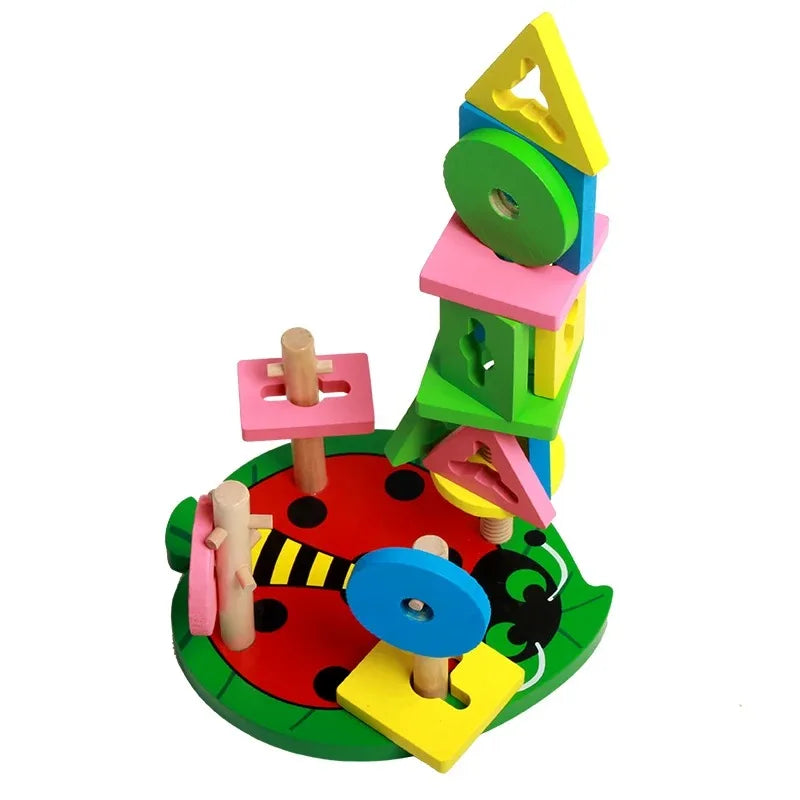 SmartStack™ Wooden Puzzle by Ainiki