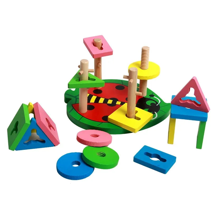 SmartStack™ Wooden Puzzle by Ainiki