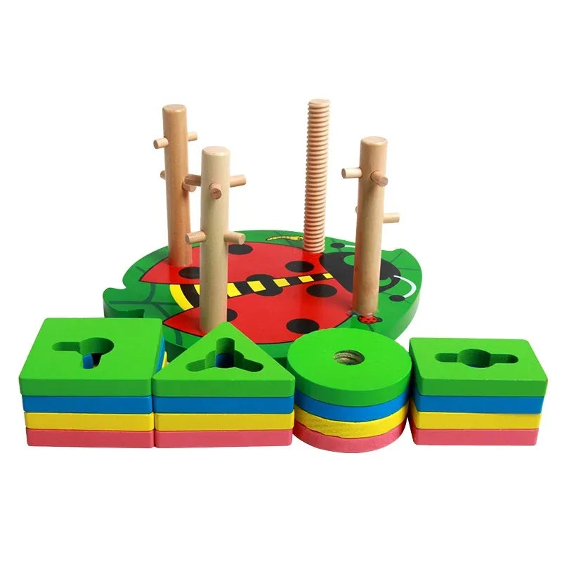 SmartStack™ Wooden Puzzle by Ainiki