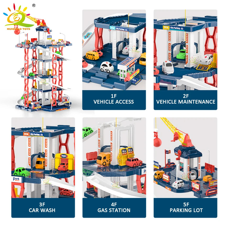 MiniGarage™ City Parking Play Set by Ainiki