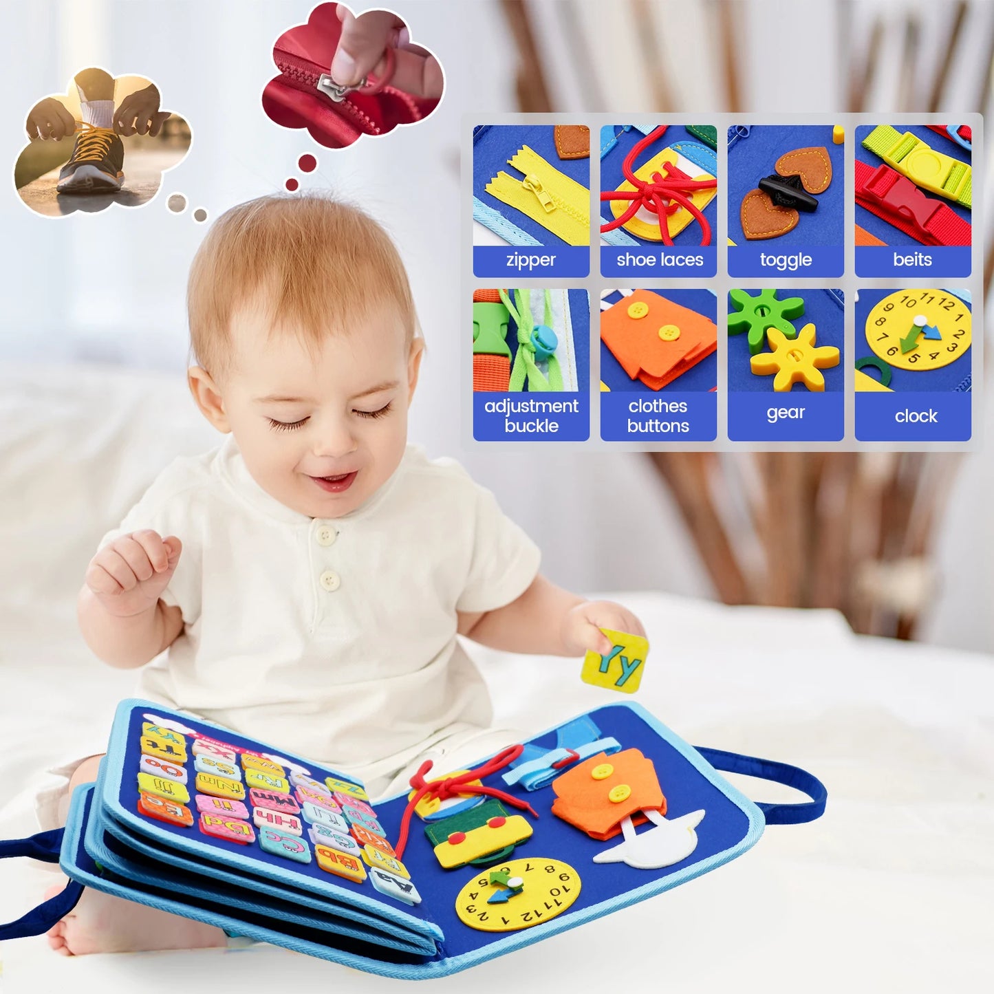 SmartHands™ Montessori Learning Board by Ainiki