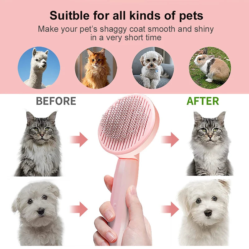 CleanFur™ Self-Cleaning Brush by Ainiki