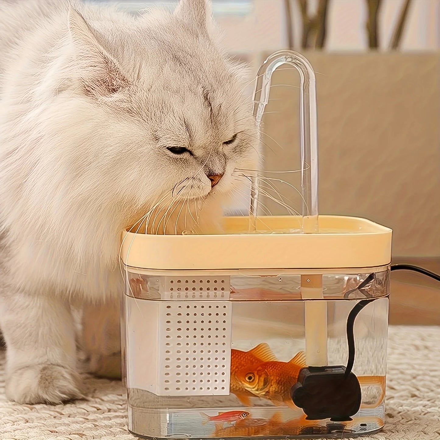 FreshFlow™ Automatic Pet Fountain by Ainiki