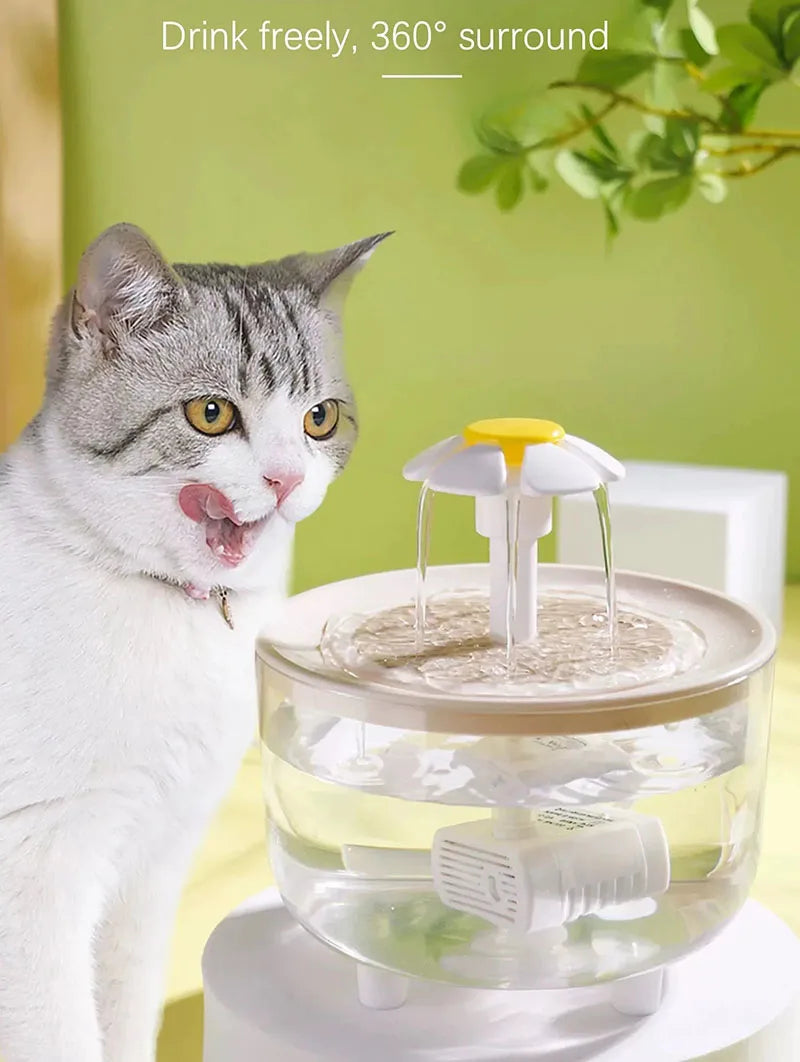 SilentFlow™ Pet Fountain by Ainiki