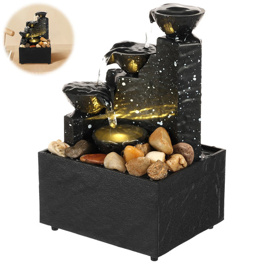 ZenCascade™ Waterfall Fountain by Ainiki