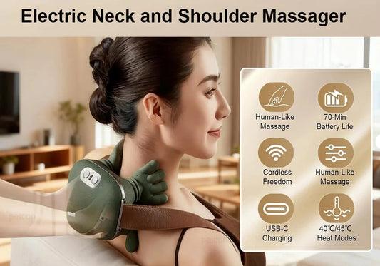 HeatRelax™ Neck & Shoulder Massager by Ainiki