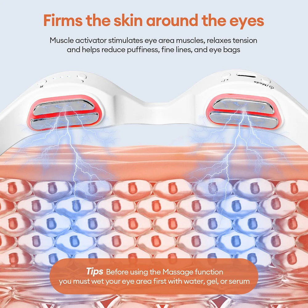 EyeRelax™ Red Light Therapy Eye Massager by Ainiki