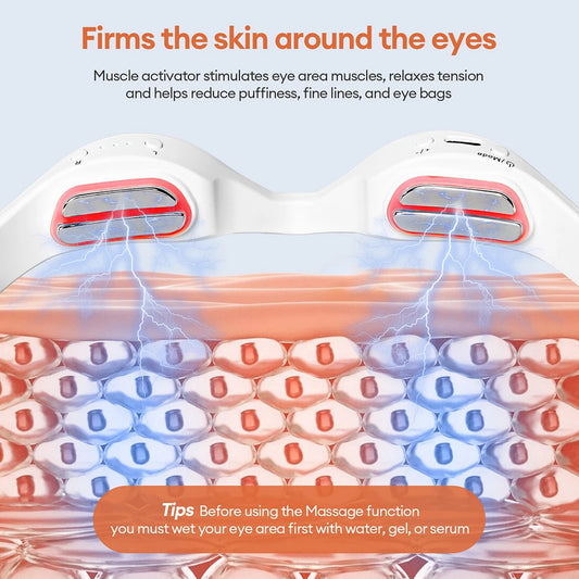 EyeRelax™ Red Light Therapy Eye Massager by Ainiki