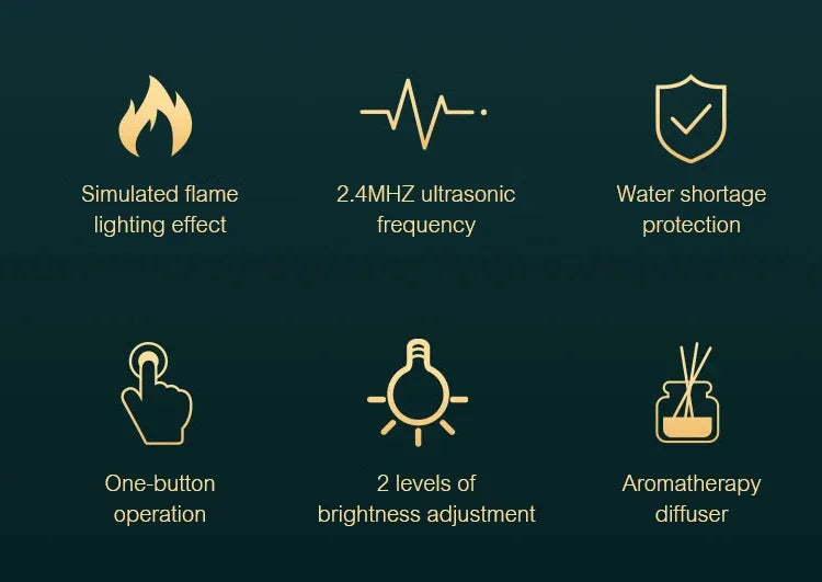 FlameAroma™ Diffuser by Ainiki
