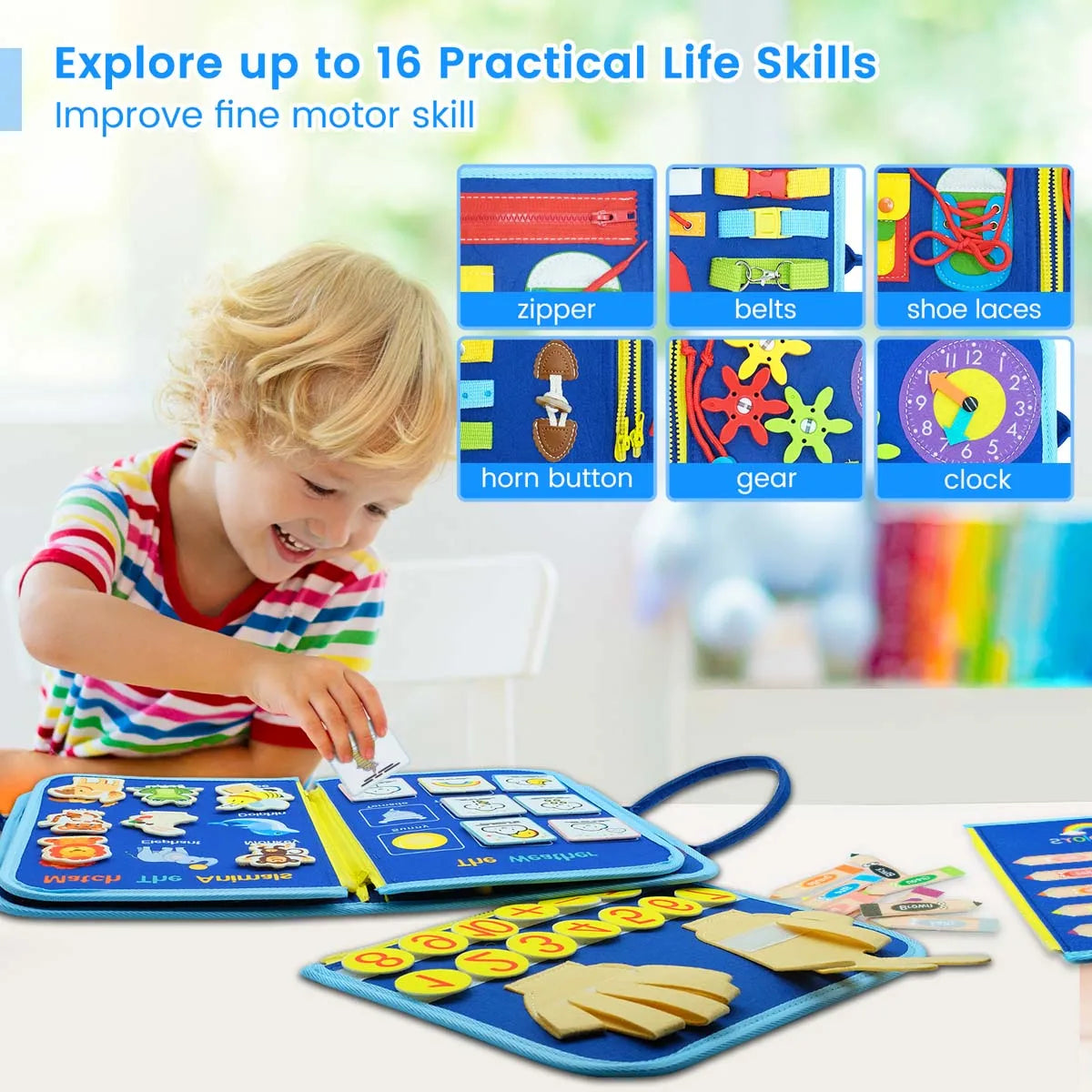 SmartHands™ Montessori Learning Board by Ainiki