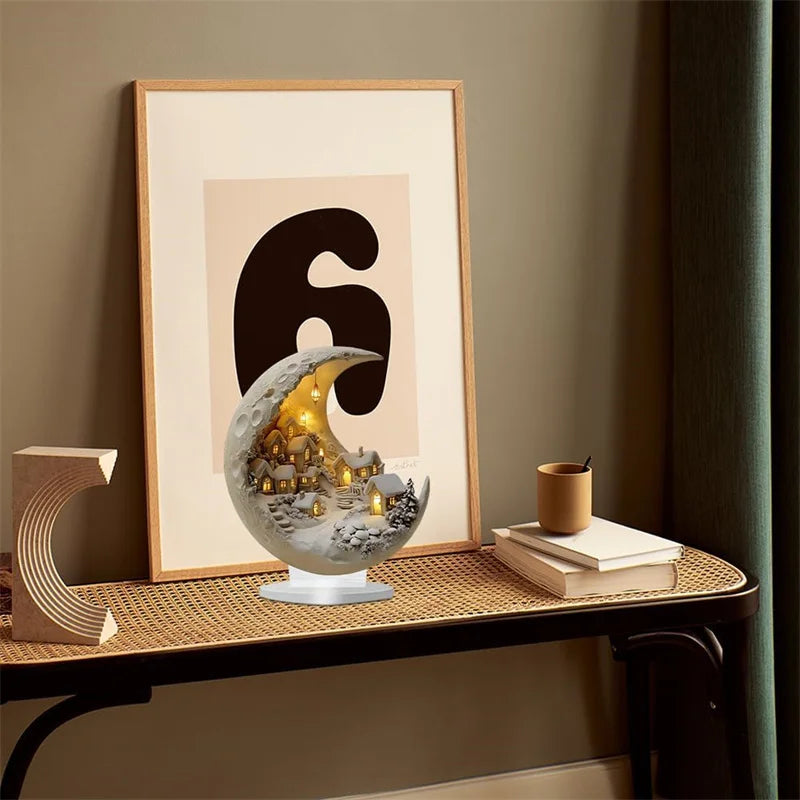 LunaHome™ Moon Ornament Stand by Ainiki