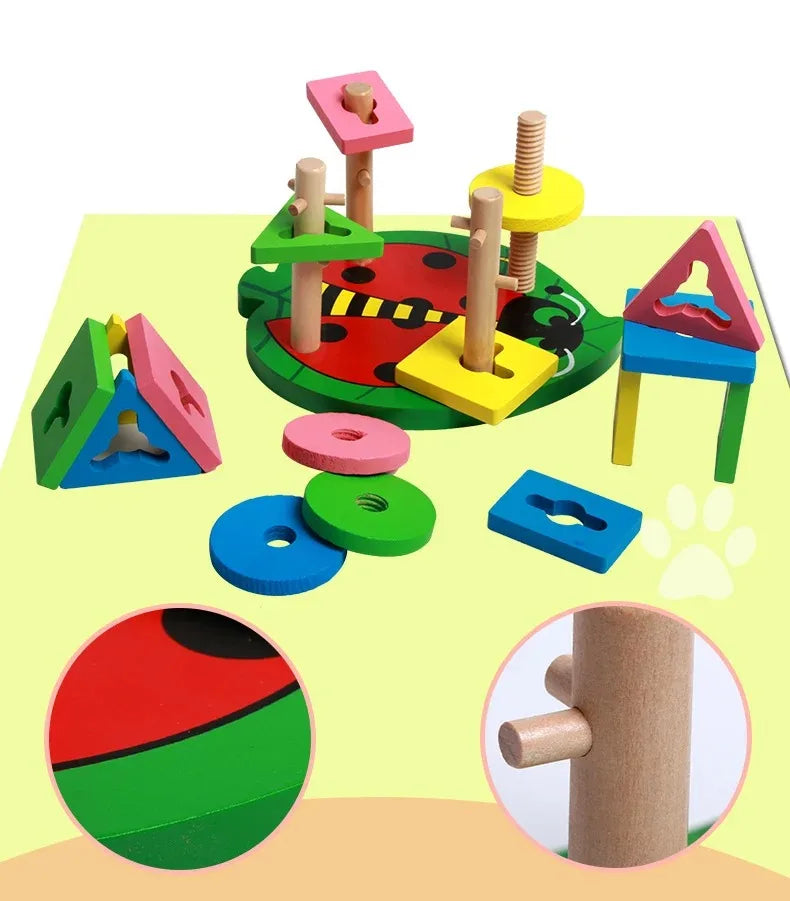 SmartStack™ Wooden Puzzle by Ainiki