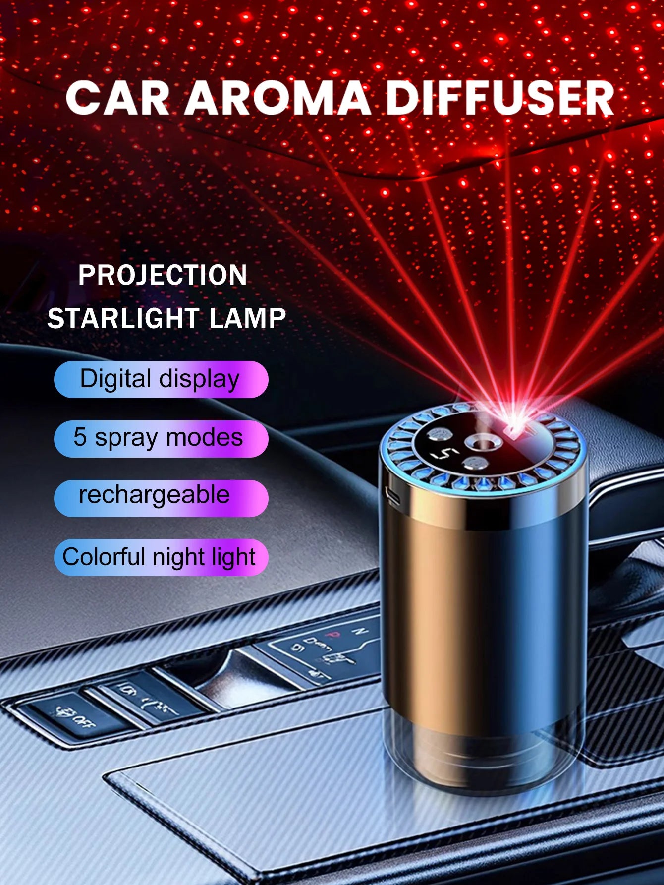 StarDrive™ Aroma Lamp by Ainiki