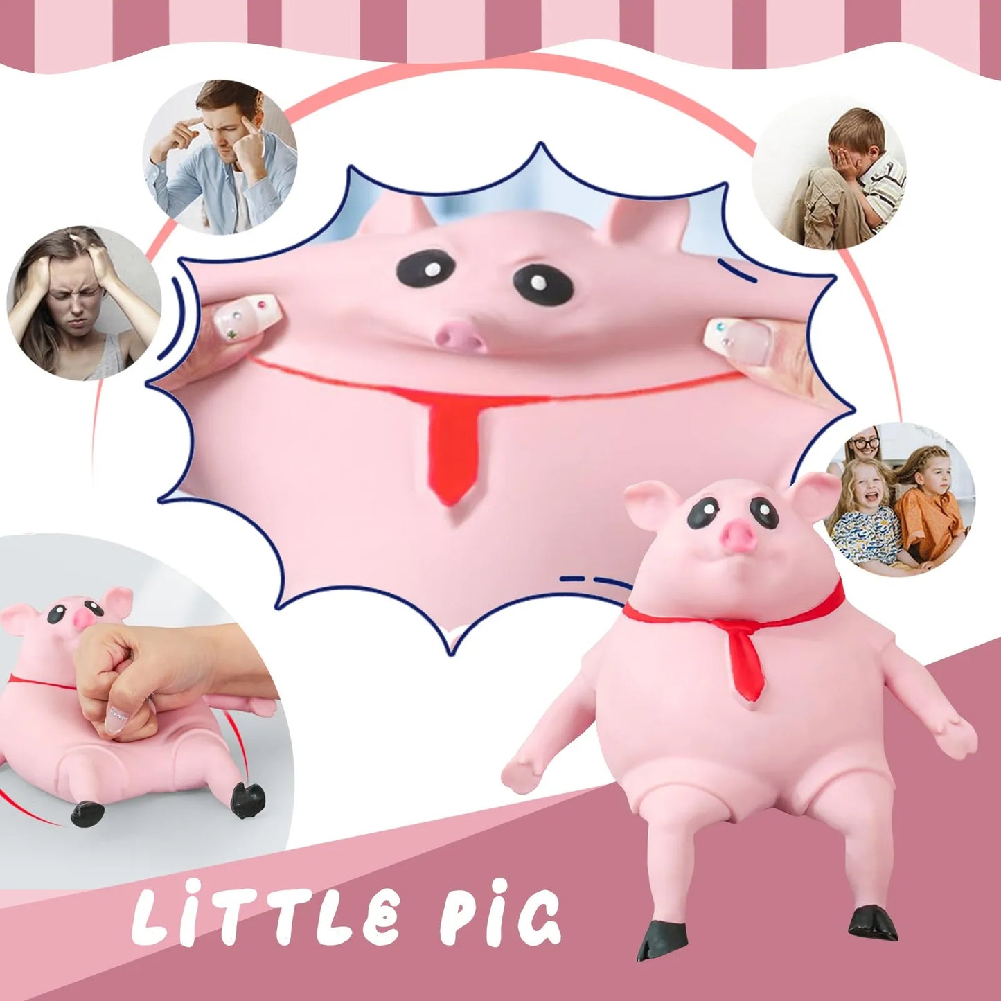 PiggyRelax™ Squeeze Toy by Ainiki