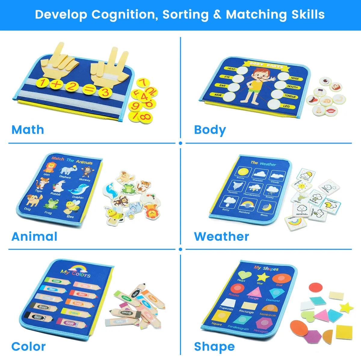 SmartHands™ Montessori Learning Board by Ainiki