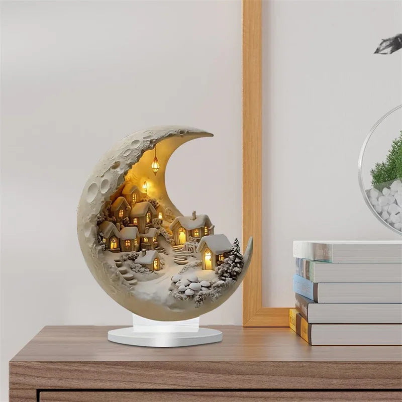 LunaHome™ Moon Ornament Stand by Ainiki