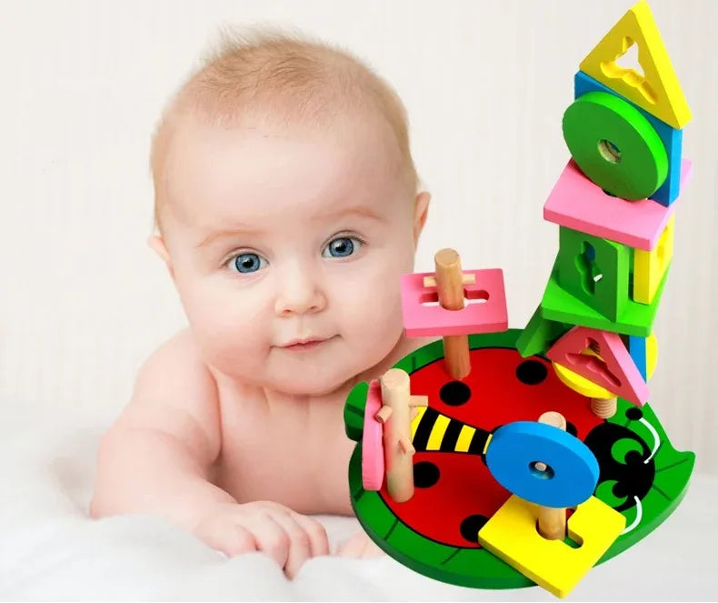 SmartStack™ Wooden Puzzle by Ainiki