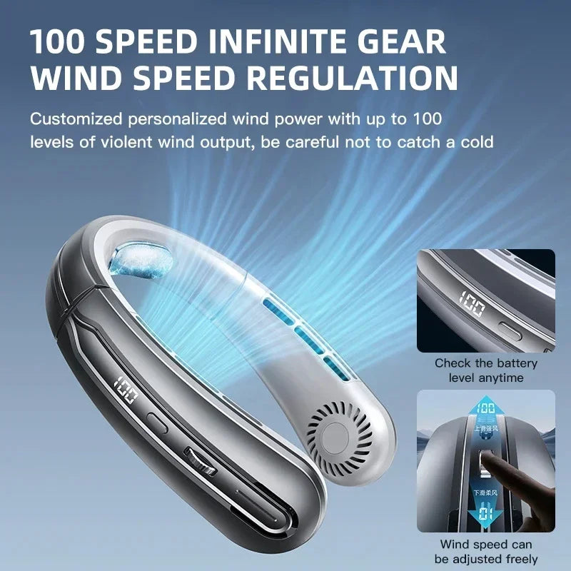 CoolWave™ Neck Fan by Ainiki