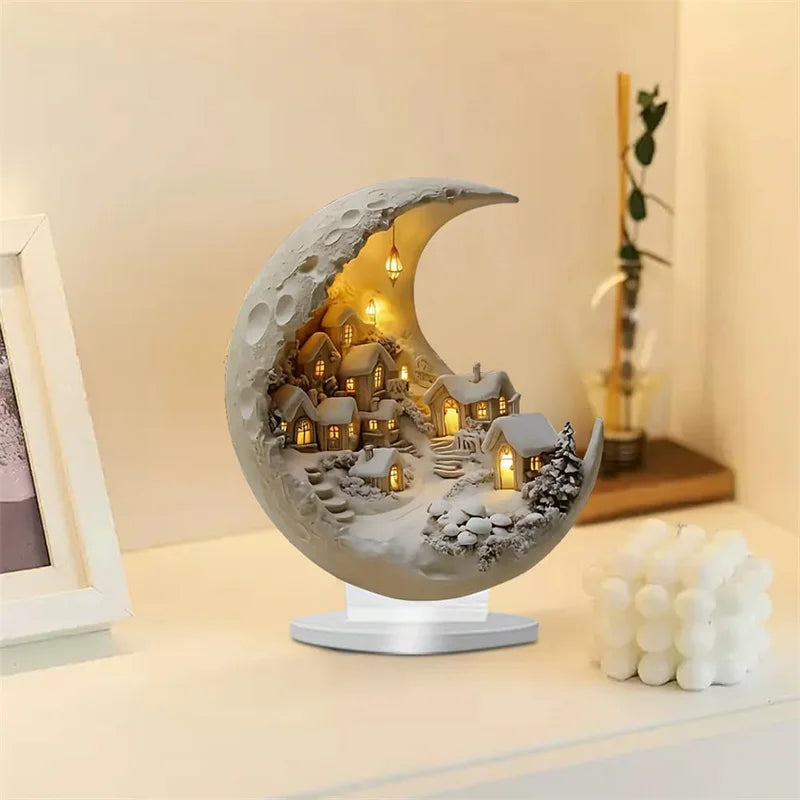 LunaHome™ Moon Ornament Stand by Ainiki