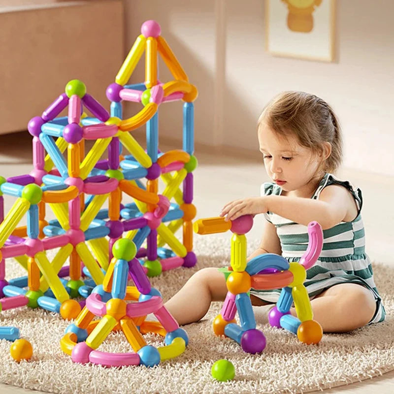 MagniBuild™ Montessori Magnetic Learning Set by Ainiki
