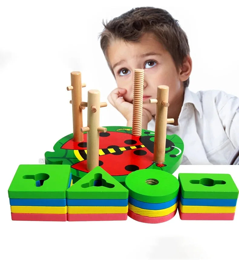 SmartStack™ Wooden Puzzle by Ainiki