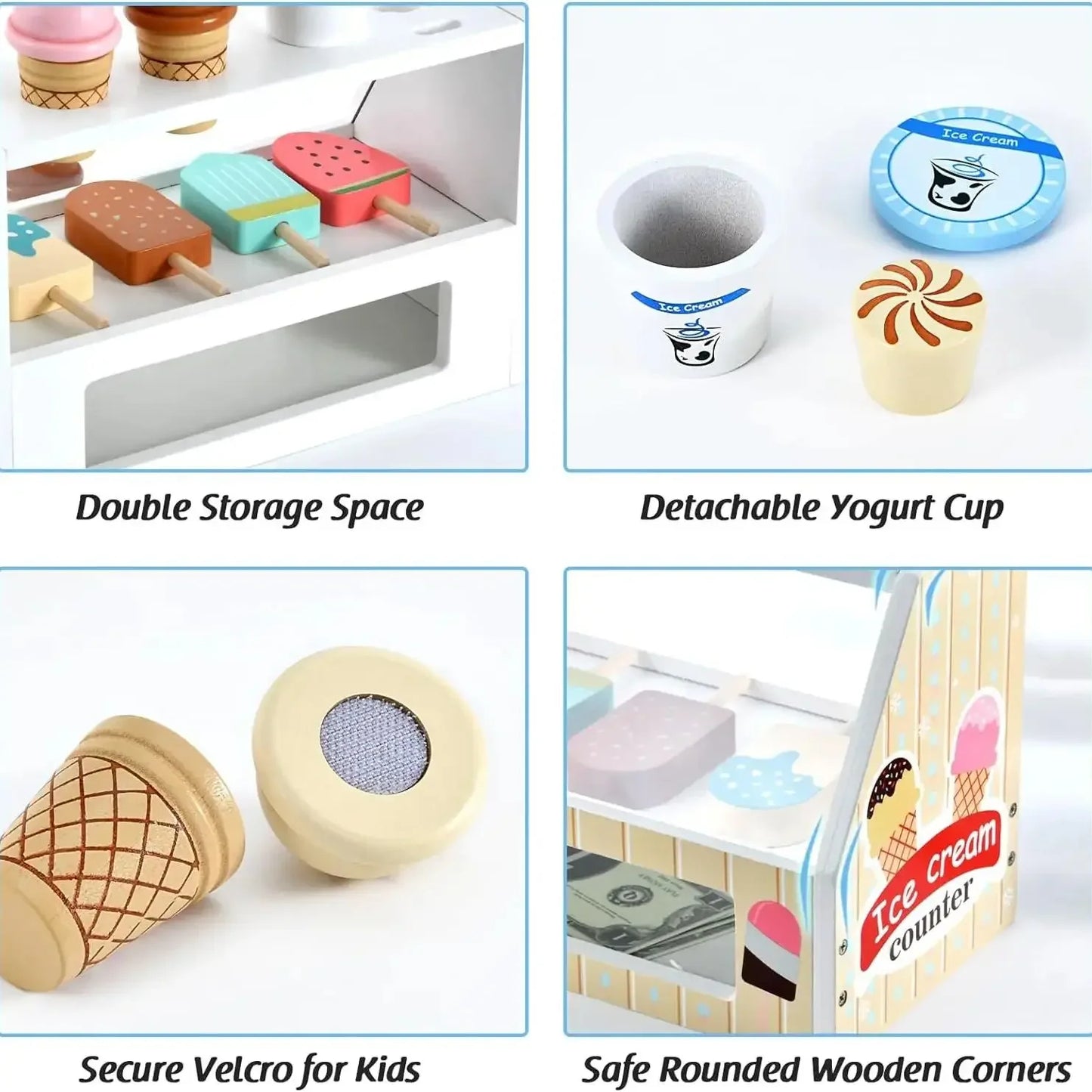 SweetShop™ Ice Cream Cart Play Set by Ainiki