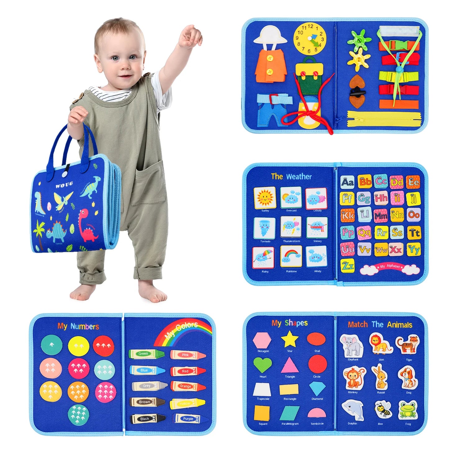 SmartHands™ Montessori Learning Board by Ainiki