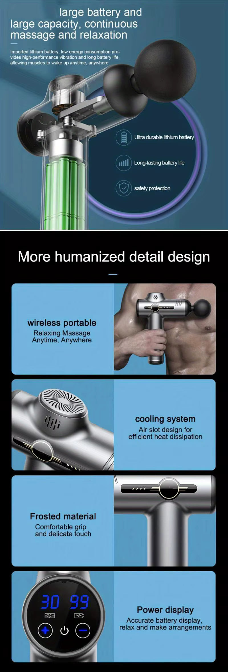 PowerRelax™ Muscle Massager by Ainiki