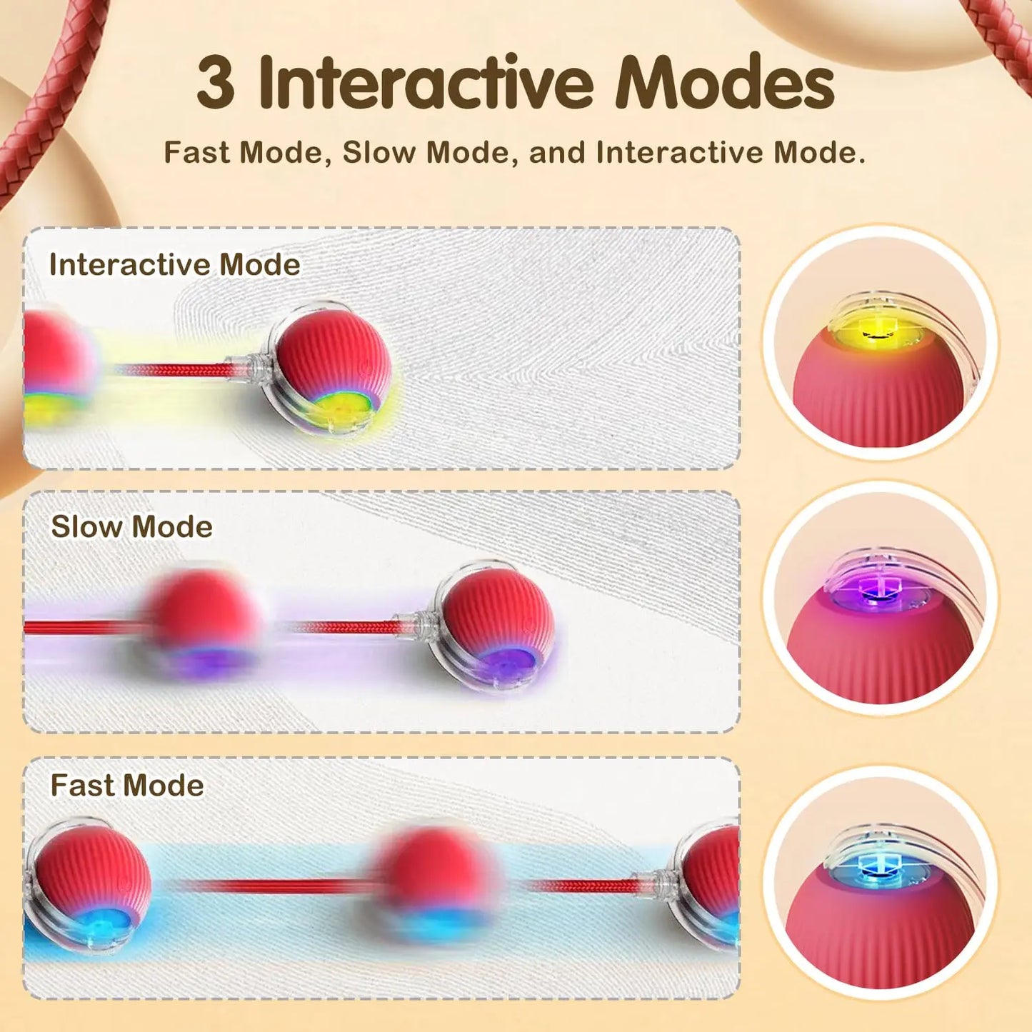 InstinctPlay™ Rolling Ball by Ainiki
