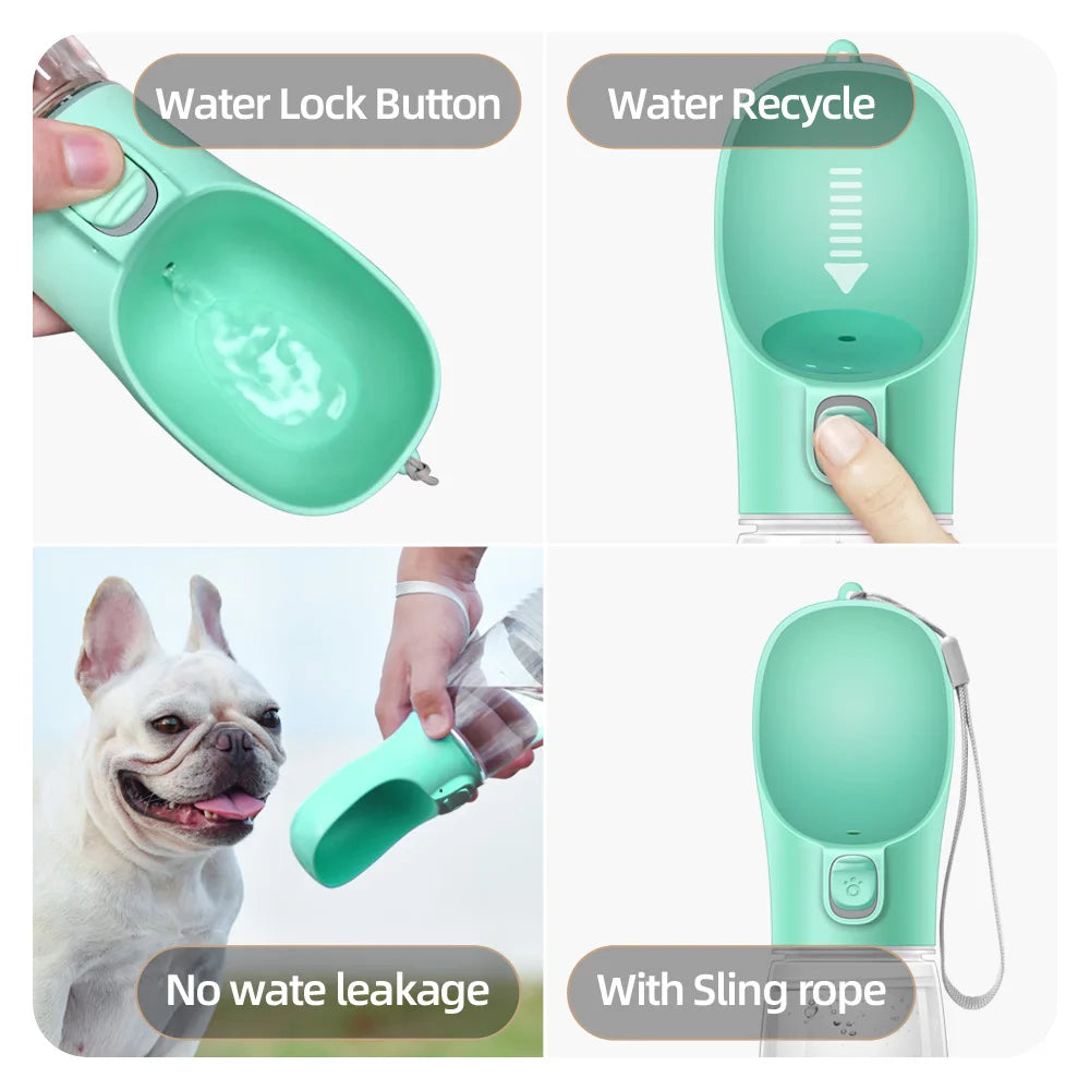 PawSip™ Travel Water Bottle by Ainiki 