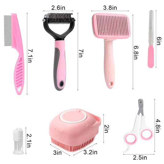FurCare™ 8-in-1 Grooming Kit by Ainiki