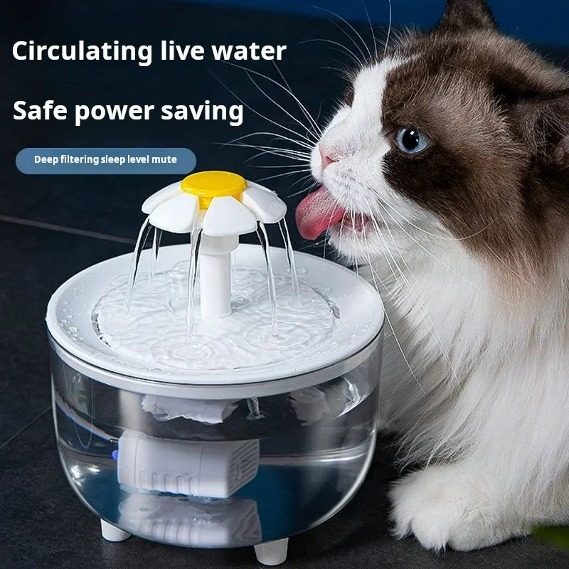 SilentFlow™ Pet Fountain by Ainiki