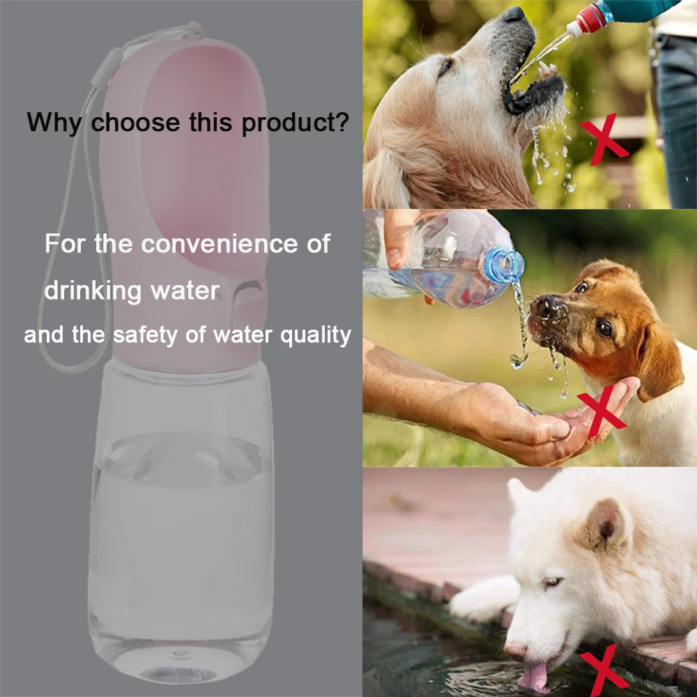 PawSip™ Travel Water Bottle by Ainiki 
